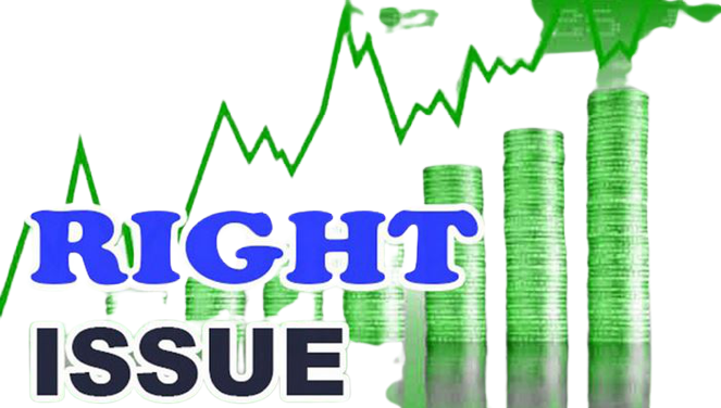 Right Share Issue